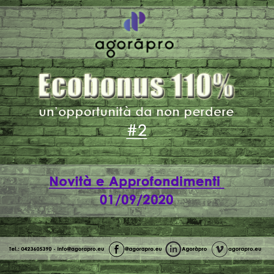 [Video] Ecobonus 110% #2 - Approfondimenti del 02/09/20