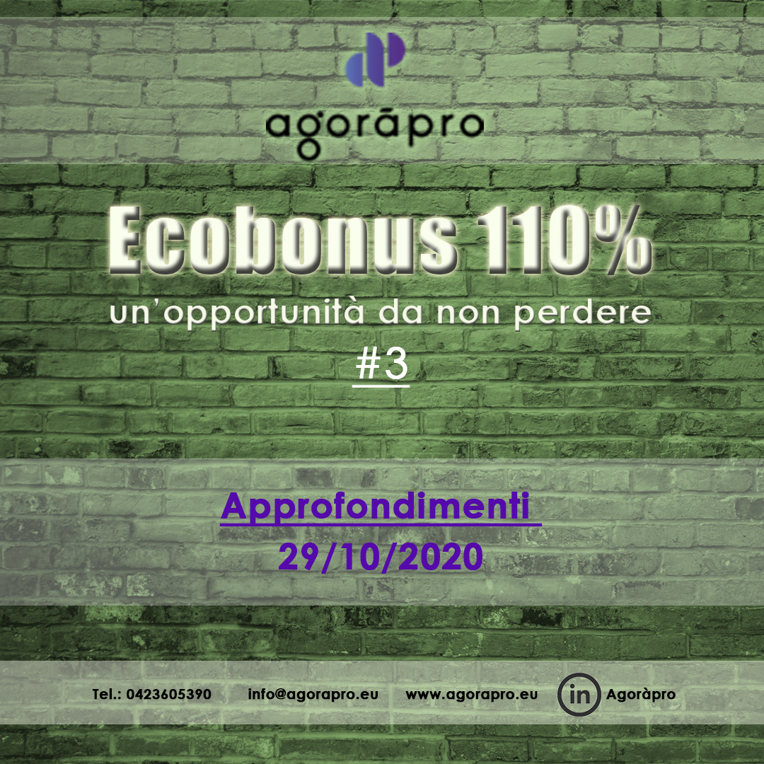 [Video] Ecobonus 110% #3 - Approfondimenti del 29/10/20