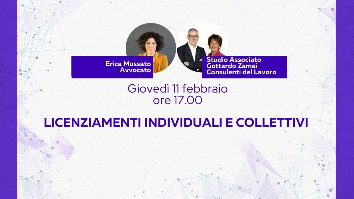 Il rapporto di lavoro 4/4 - Licenziamenti individuali e collettivi