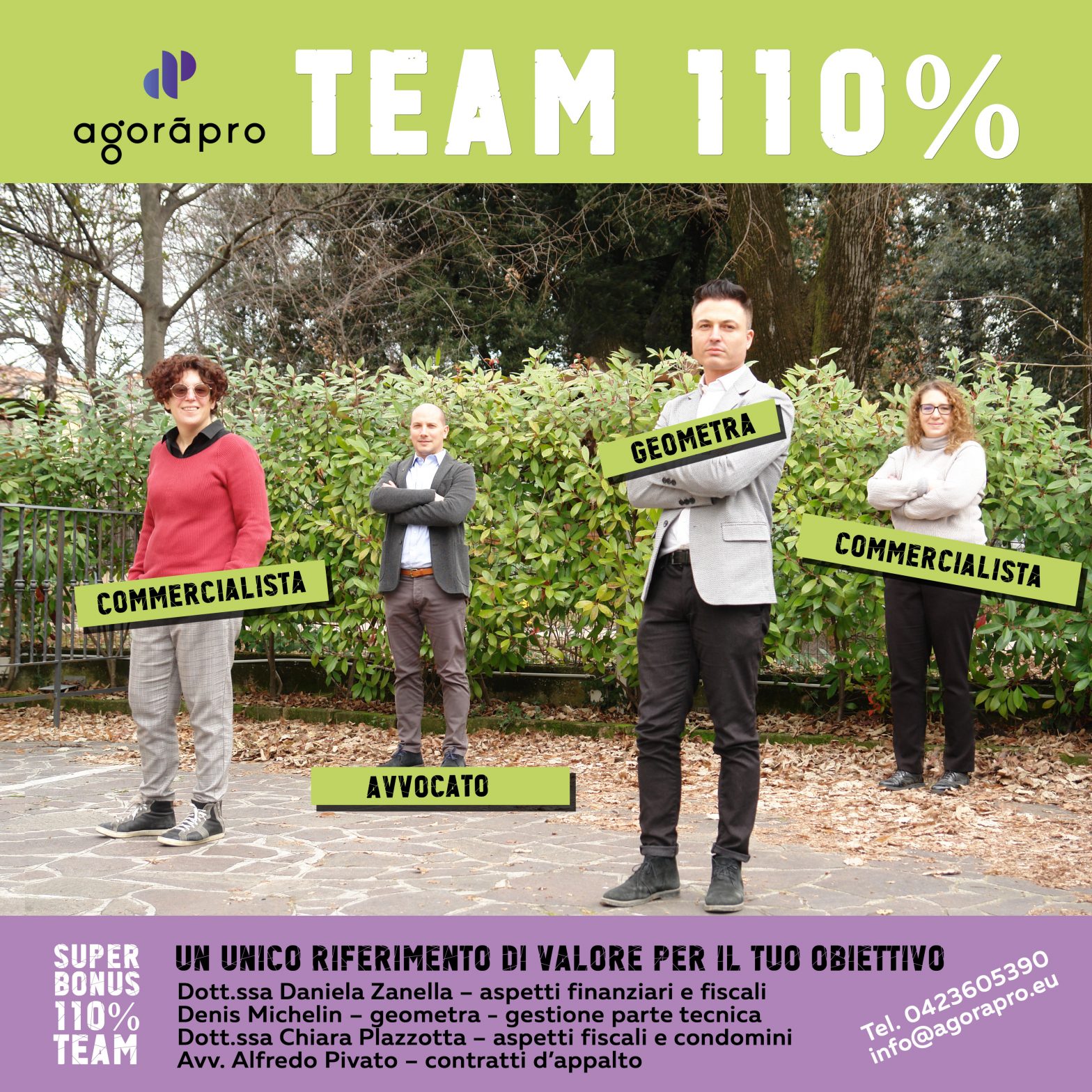 Il Team110% Agoràpro cresce