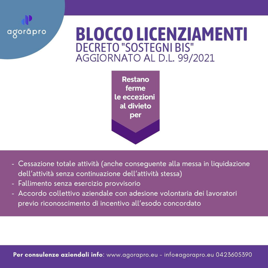 Blocco Licenziamenti- aggiornato-al-dl99-2021 - Avv Erica Mussato - Agoràpro